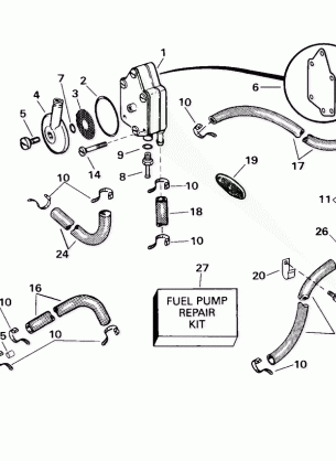 FUEL PUMP AND FILTER