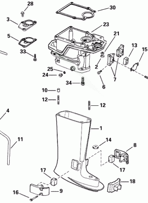 EXHAUST HOUSING