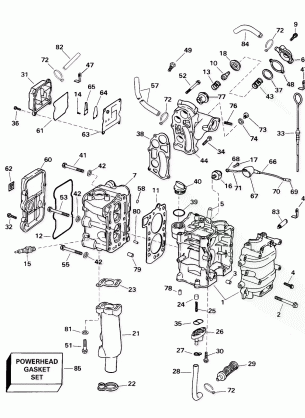 CYLINDER AND CRANKCASE