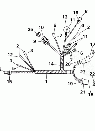 MOTOR CABLE - REMOTE ELECTRIC