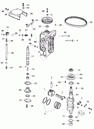 CYLINDER HEAD & CRANKSHAFT