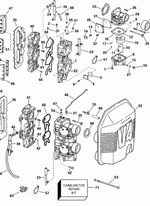 CARBURETOR & INTAKE MANIFOLD