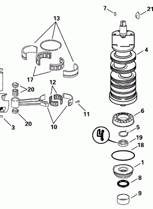 CRANKSHAFT & PISTON