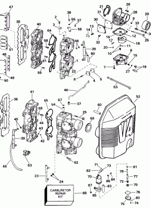 CARBURETOR & INTAKE MANIFOLD