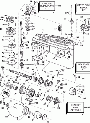 GEARCASE - STANDARD ROTATION - FPL FL MODELS