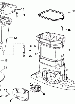 EXHAUST HOUSING