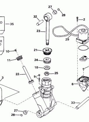 POWER TRIM / TILT HYDRAULIC ASSEMBLY