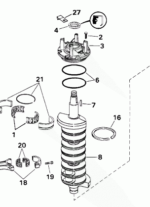 CRANKSHAFT & PISTON