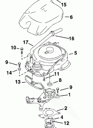 UNDER OIL SEAL HOUSING & COVER