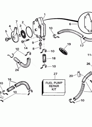 FUEL PUMP AND FILTER