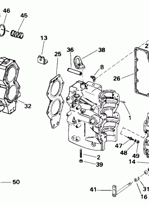 CYLINDER AND CRANKCASE