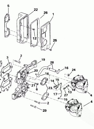 INTAKE MANIFOLD AND AIR SILENCER