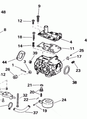 CARBURETOR -15 HP