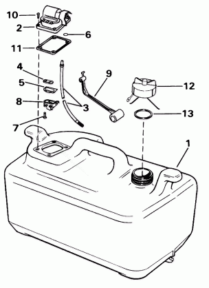 FUEL TANK - 6 GALLON OPTIONAL