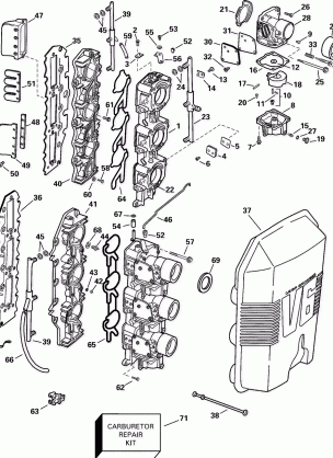 CARBURETOR & INTAKE MANIFOLD