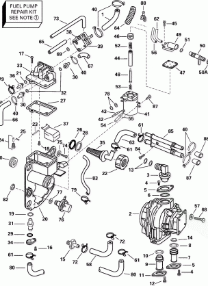 FUEL BRACKET & COMPONENTS