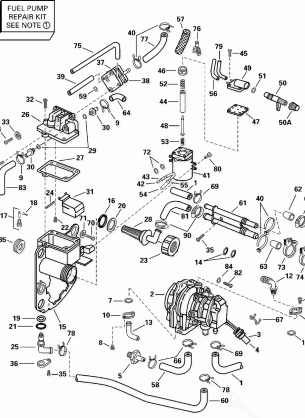 FUEL BRACKET & COMPONENTS