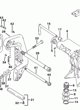 STERN & SWIVEL BRACKET