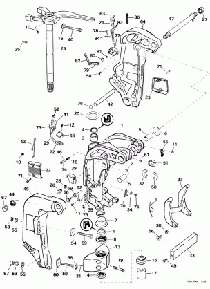 STERN & SWIVEL BRACKET