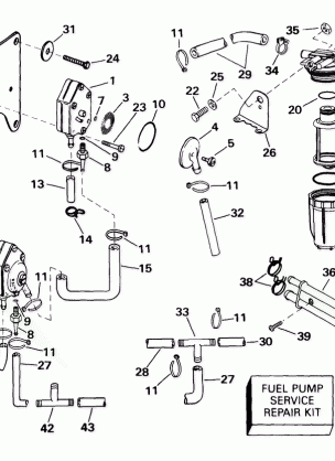 FUEL PUMP & FILTER