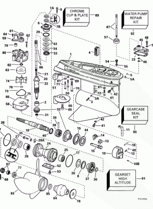 GEARCASE -- STANDARD ROTATION -- FPL MODELS