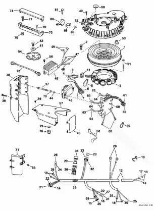 IGNITION SYSTEM -- 105WE MODELS