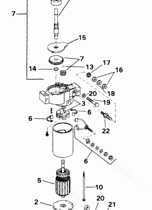 STARTER MOTOR