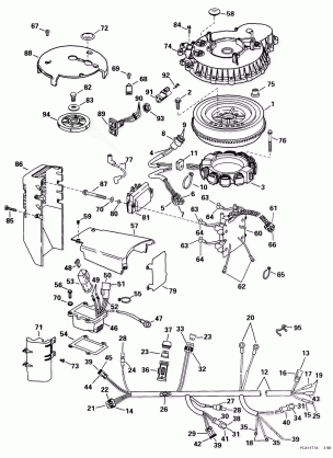 IGNITION SYSTEM -- 105WP MODELS