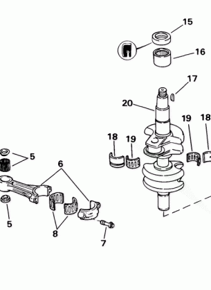 CRANKSHAFT & PISTON