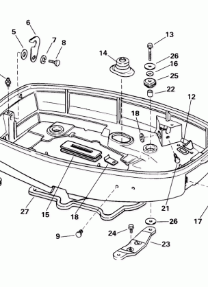 LOWER ENGINE COVER