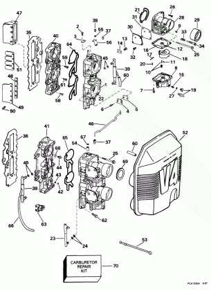 CARBURETOR & INTAKE MANIFOLD