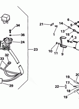 POWER TRIM / TILT ELECTRICAL