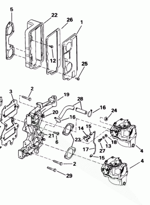 INTAKE MANIFOLD & AIR SILENCER