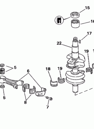 CRANKSHAFT & PISTON