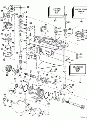 GEARCASE -- COUNTER-ROTATION