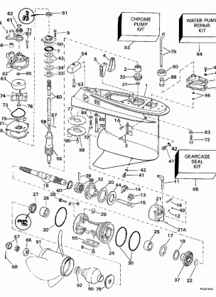 GEARCASE -- STANDARD ROTATION