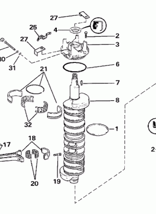 CRANKSHAFT & PISTON