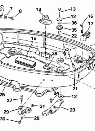 LOWER ENGINE COVER