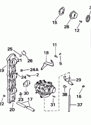 INTAKE MANIFOLD & AIR SILENCER