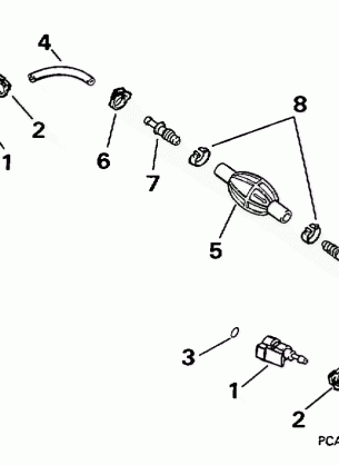 FUEL HOSE & PRIMER BULB -- 5 / 16 IN. I.D.