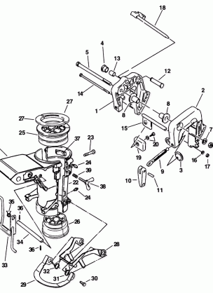 STERN & SWIVEL BRACKET