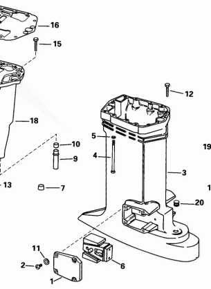 EXHAUST HOUSING