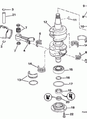 CRANKSHAFT & PISTON