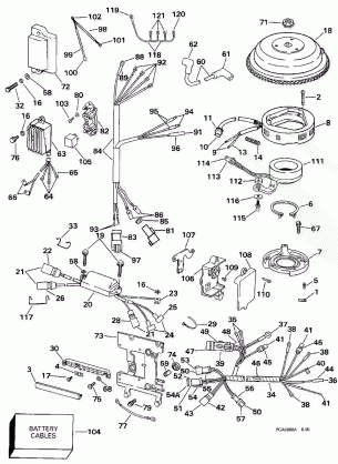 IGNITION SYSTEM -- 40-50 ELECTRIC START