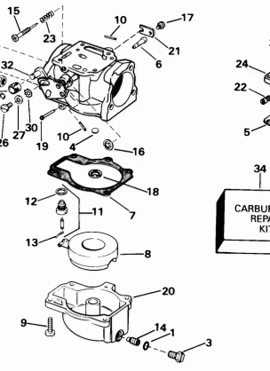 CARBURETOR -- 50 60 70