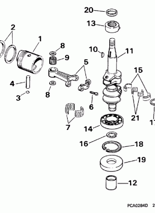 CRANKSHAFT & PISTON