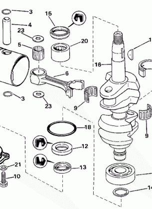 CRANKSHAFT & PISTON