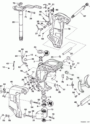 STERN BRACKET