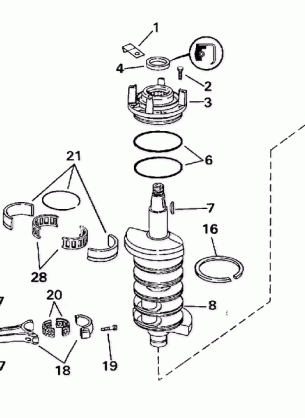 CRANKSHAFT & PISTON