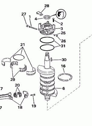 CRANKSHAFT & PISTON